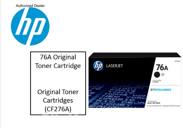 HP Genuine 76A Original LaserJet Black Toner